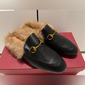 Fluffy Winter Mule Slippers